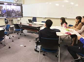 Remote class between Chicago and Nagasaki